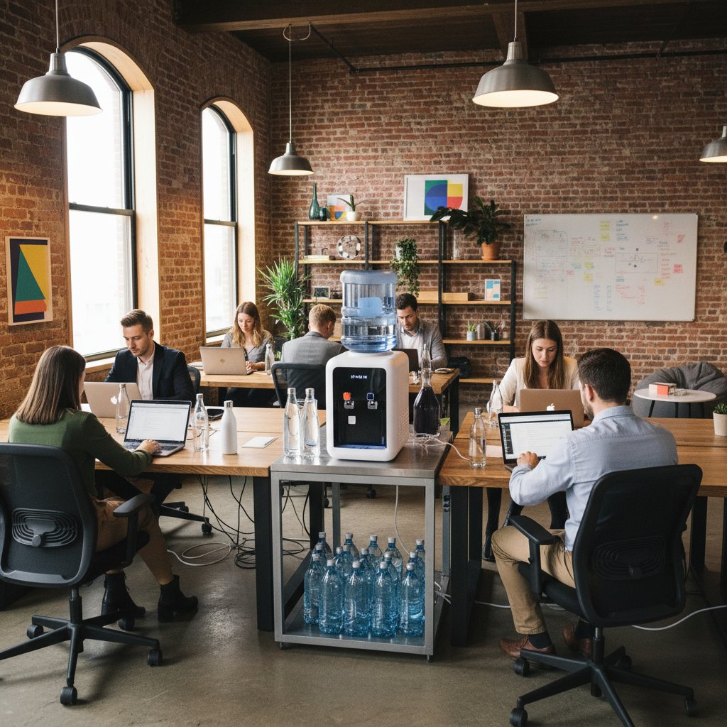 Creative Agency Leslieville water setup